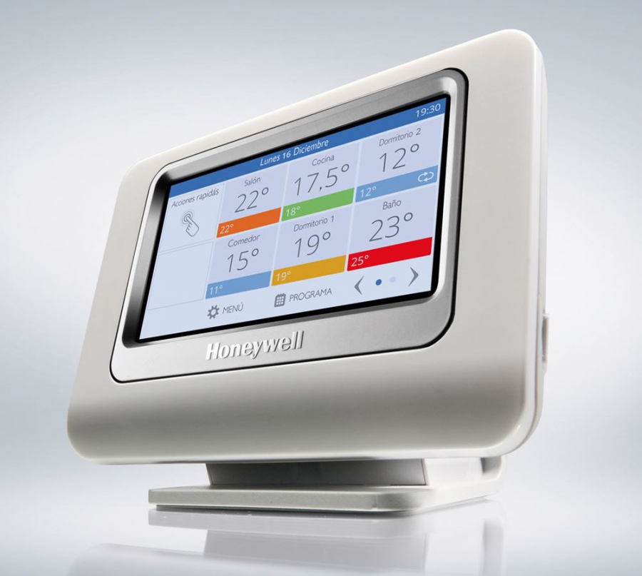 Evohome, el regulador inteligente de temperatura que optimiza el consumo de calefacción y el confort en el hogar