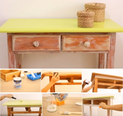 Paso a Paso DIY: Cómo envejecer un mueble de madera con el efecto Chalk Paint