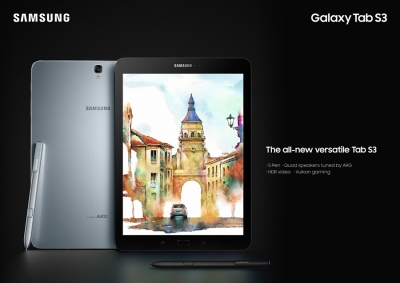 Llega a España Samsung Galaxy Tab S3, la tablet que ofrece una mejor experiencia de vídeo y una escritura digital más avanzada