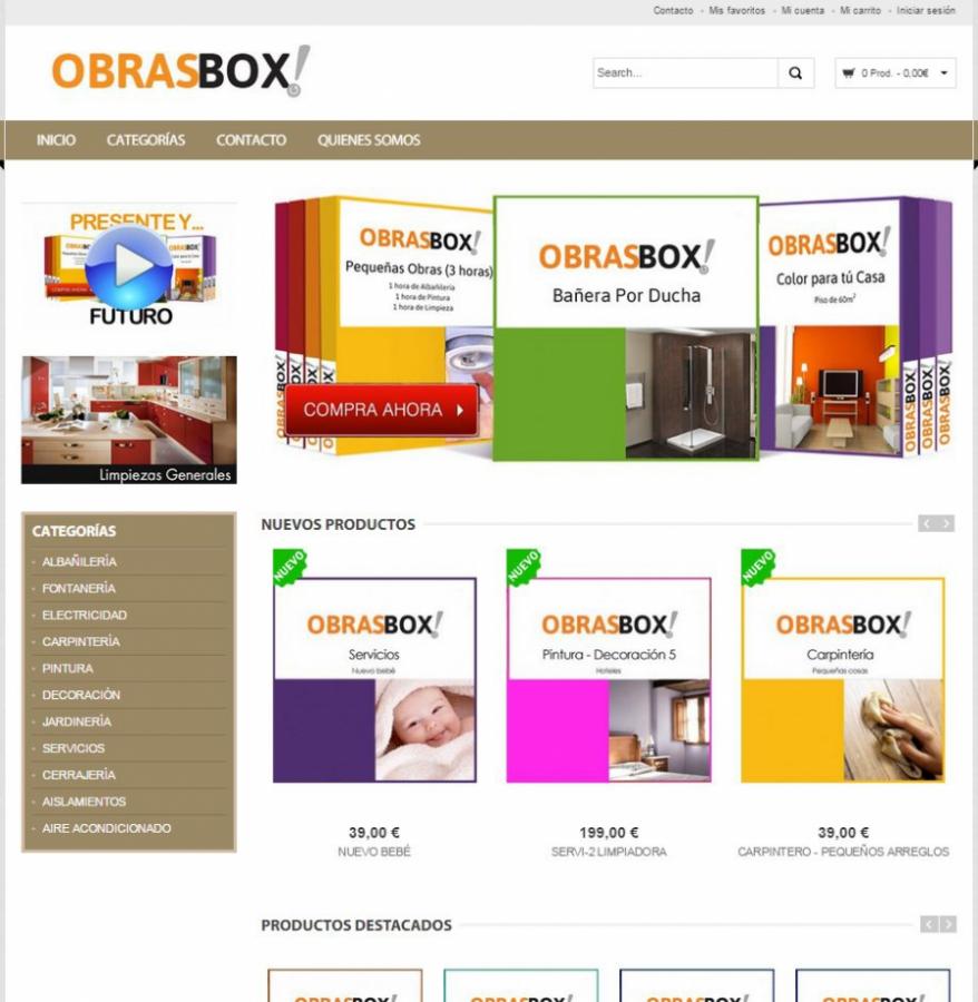 ObrasBox, una caja regalo para realizar obras en el hogar a un precio cerrado