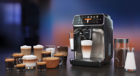 Nueva cafetera espresso Philips Series 5400 con sistema LatteGo!