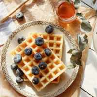 Receta de gofres ligeros para no sentirse culpable