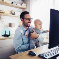 4 consejos para teletrabajar mientras cuidas de los niños