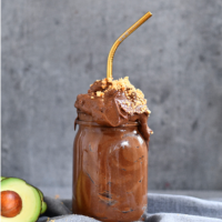 Smoothie de 'snickers'