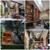 Espectacular transformación de un antiguo pajar, obra del arquitecto Patrick Genard