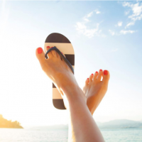 PIES BONITOS EN VERANO