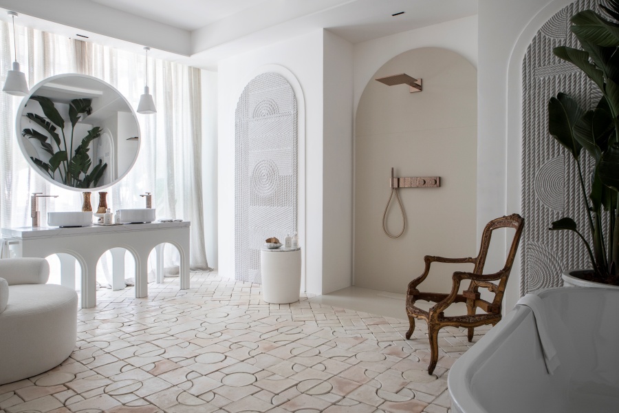 Oasis Ait Mansour, el baño de AXOR y Raúl Martins para Casa Decor 2021