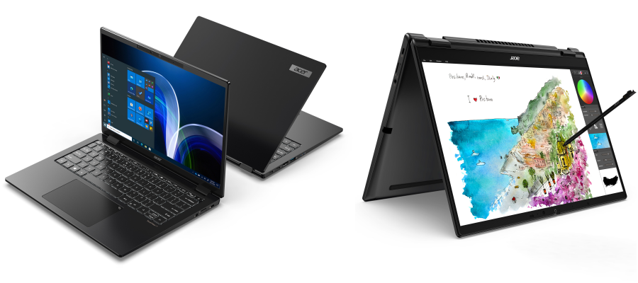Acer presenta la nueva serie TravelMate P6 con dos portátiles potentes y ultraligeros para modelos de trabajo híbridos