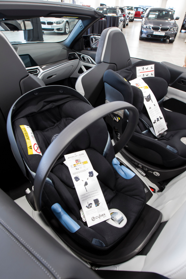 Cybex y BMW unidas por la seguridad infantil en el automovil