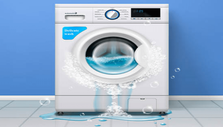 evitar que la lavadora pierda agua