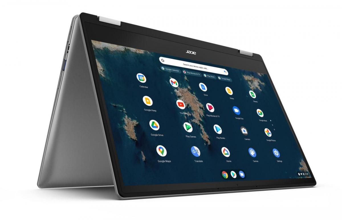 Acer presenta nuevos Chromebook de pantalla grande.