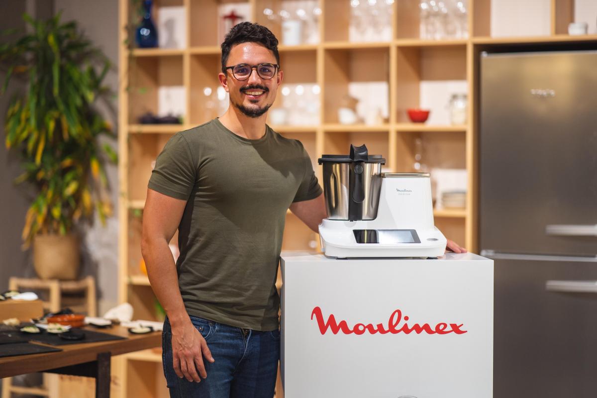 Moulinex y Carlos Ríos presentan Click&Cook el nuevo robot de cocina “realfooder”