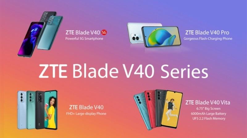 Llegan los nuevos smartphones ZTE Blade V40.