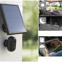 Cámara Inteligente Exterior 1080p con Panel Solar Negro, la solución de Hama para mantener la seguridad de tu hogar