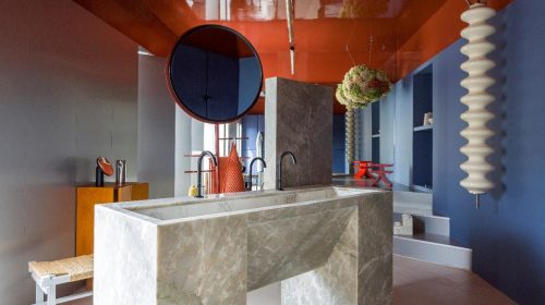 Reflejo, la apuesta de AXOR y Estudio Reciente para Casa Decor 2022 Imagen que contiene interior, tabla, cocina, mostrador Descripción generada automáticamente