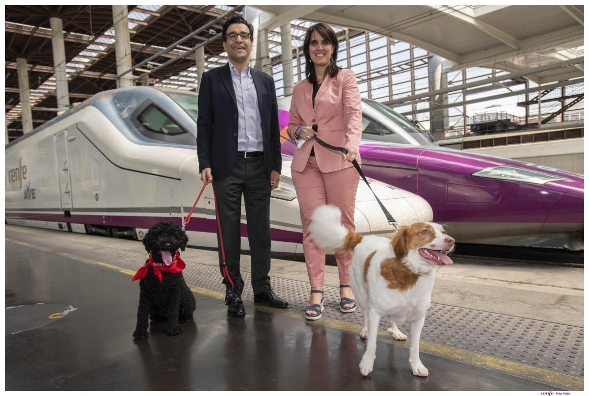 NP_Purina y RENFE se unen para crear el “Proyecto Mascota Grande”, a partir del cual se podrá viajar con perros de más de 10 kg en sus trenes
