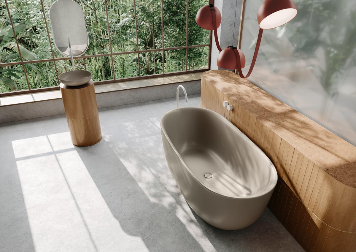 Oyo Duo, una novedosa bañera exenta con un diseño sin precedentes