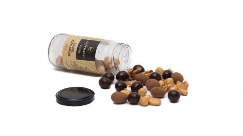coctel de frutos secos chocolateados