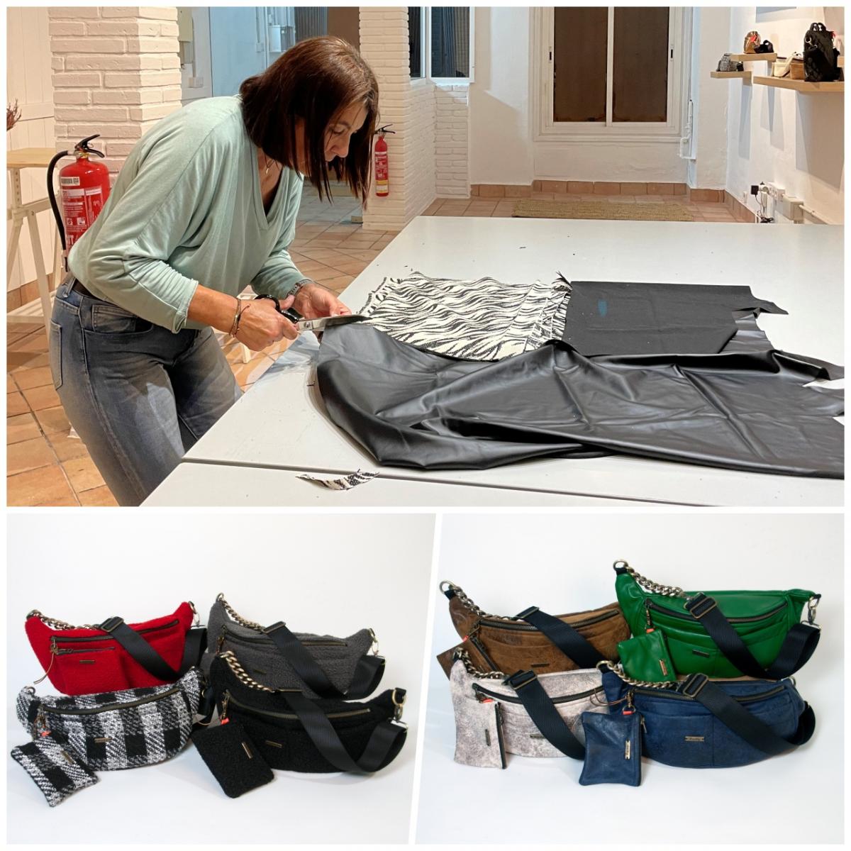 BamBag presenta su nueva colección de bolsos bandolera para mujeres, dando vida a tejidos de moda y reutilizados.