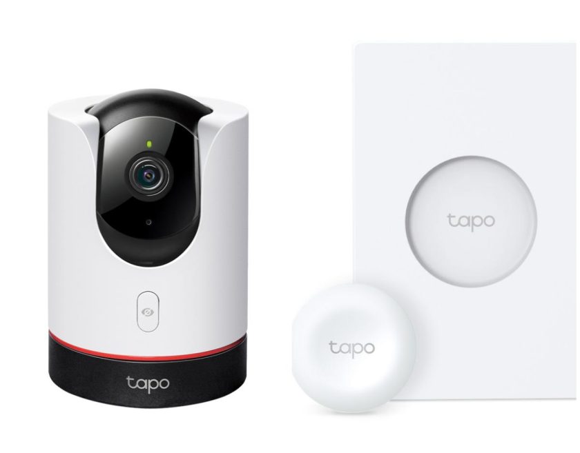TP-Link amplia su familia Tapo con una cámara de vigilancia 360º y un botón inteligente