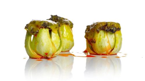 Pak Choi gratinado by Rodrigo de la calle.