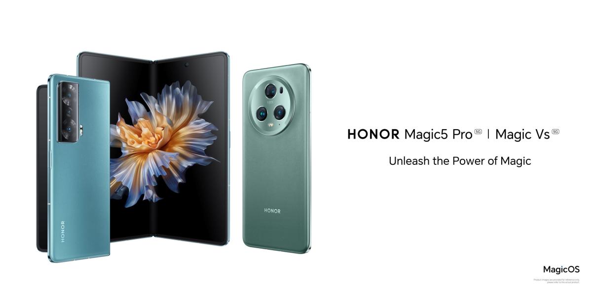 HONOR lanza la serie HONOR Magic5 y HONOR Magic Vs en el MWC 2023