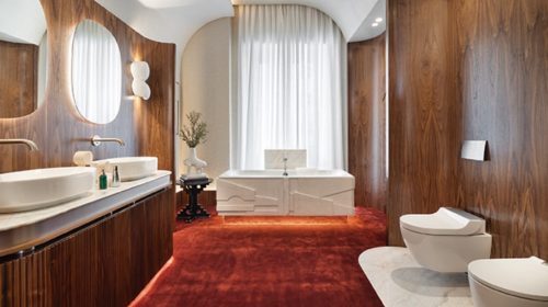 Geberit y su proyecto “Magnum Lignum” en Casa Decor 2023.