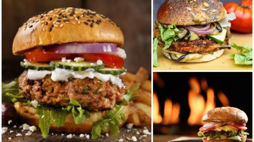hamburguesas a la barbacoa