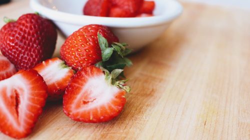 fresas al vinagre de Jerez