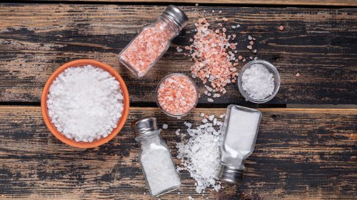 tipos de sal alimentaria