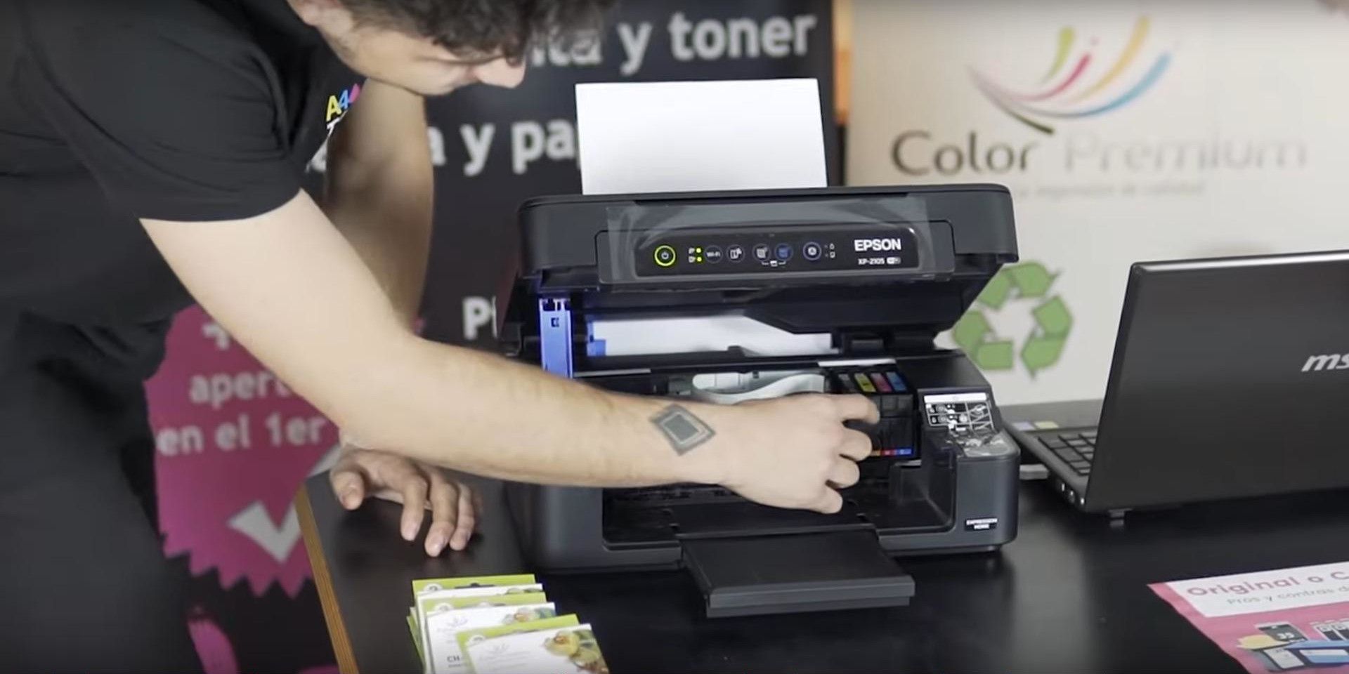 ¿Es recomendable usar tinta compatible en tu impresora?