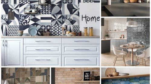 Sofisticados azulejos de Decocer para decorar y proteger las cocinas tipo office de hoy