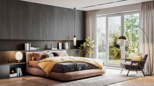 pauta en decoración de interiores con aluminio para la primavera-verano