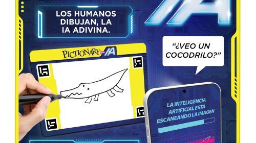 Mattel presenta Pictionary® vs. Inteligencia artificial.