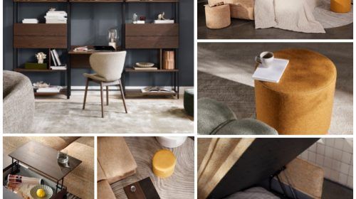 Muebles multifuncionales para la vida moderna.