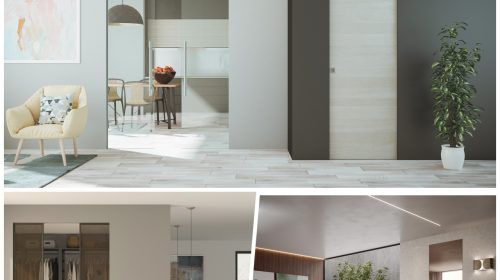 Scrigno: las puertas correderas de cristal, para separar sin dividir