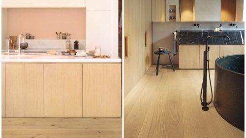 Quick-Step lanza dos nuevas colecciones de parquet impermeable.