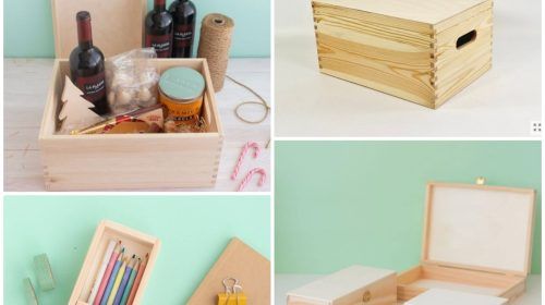 Cajas de madera, un básico para decorar y almacenar.
