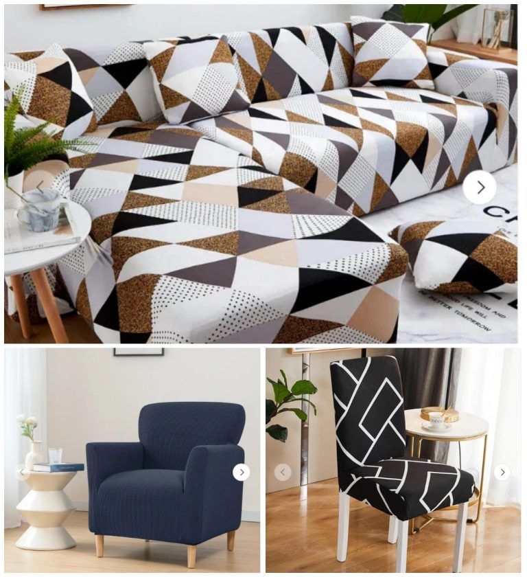 Dale un nuevo aire a tu hogar con fundas para muebles.