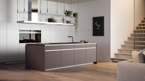 Mocha Stone: el Color del Año con la calidad de HIMACS.