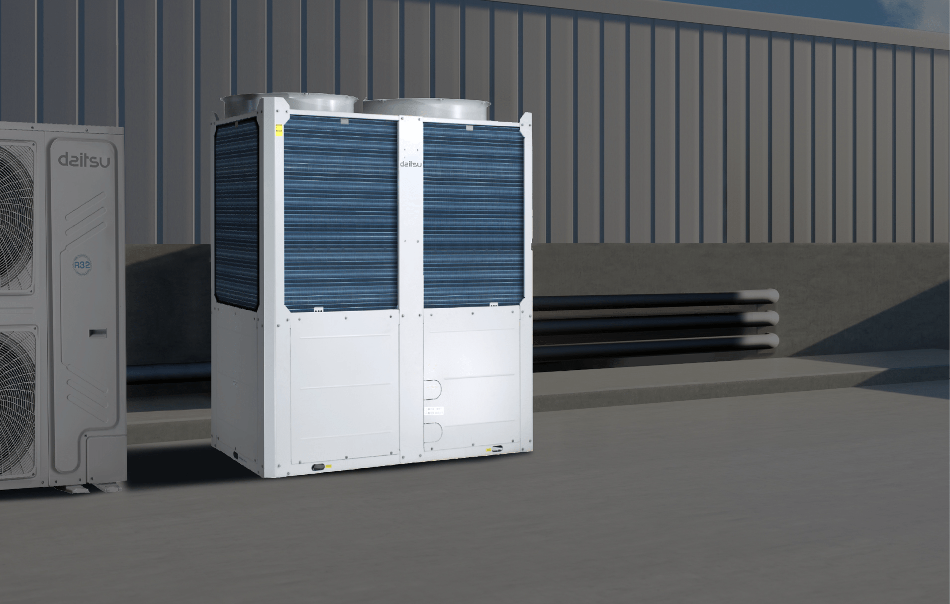 Enfriadoras modulares con control inteligente centralizado para hogares eficientes: Daitsu Modular Chiller CSAD KSP
