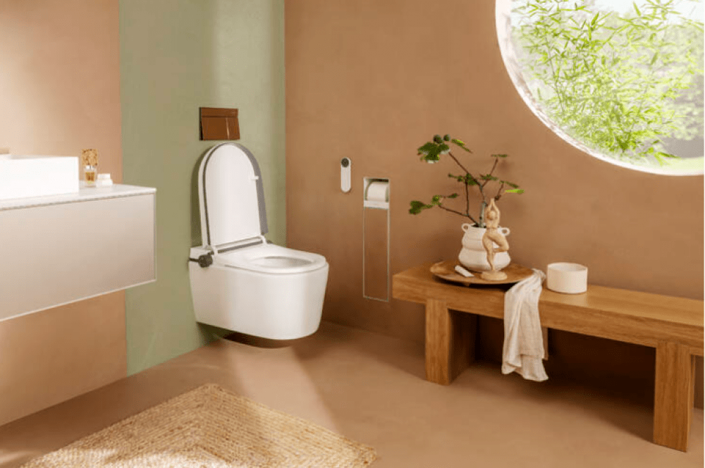 Nuevo inodoro inteligente con ducha incorporada de hansgrohe: Lavapura Element.