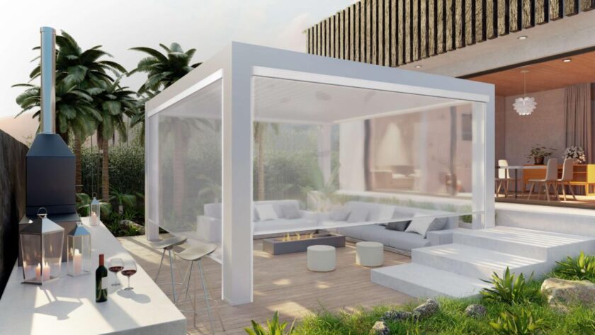 Z-Box Cristal: la cortina transparente que redefine los espacios exteriores.