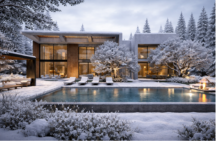 Casas pasivas en invierno, ventajas a tener en cuenta.