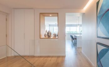 Recibidor abierto o cerrado.