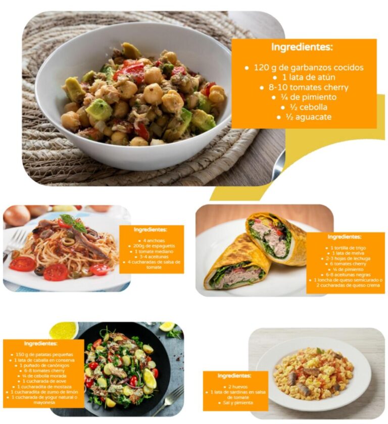 5 recetas rápidas de pescado para tu tupper de oficina.