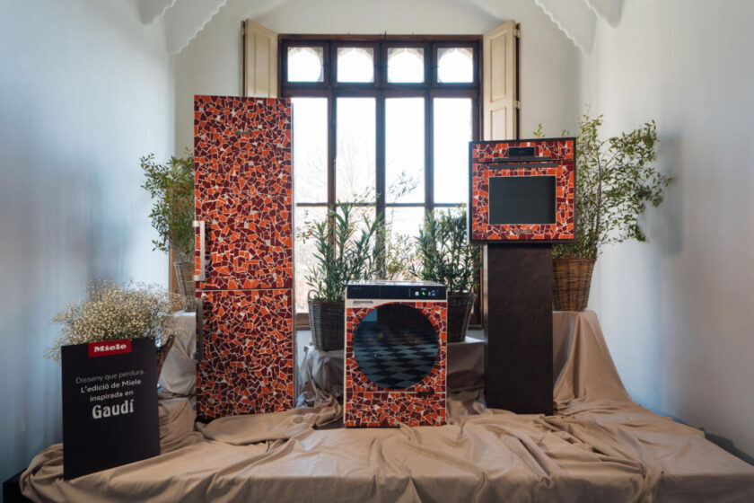 Miele homenajea a Gaudí con sus electrodomésticos.