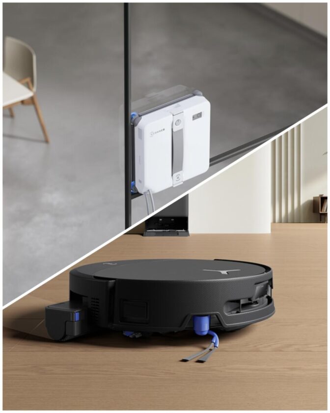 Los nuevos WINBOT MINI 2 y DEEBOT T90 PRO OMNI de ECOVACS