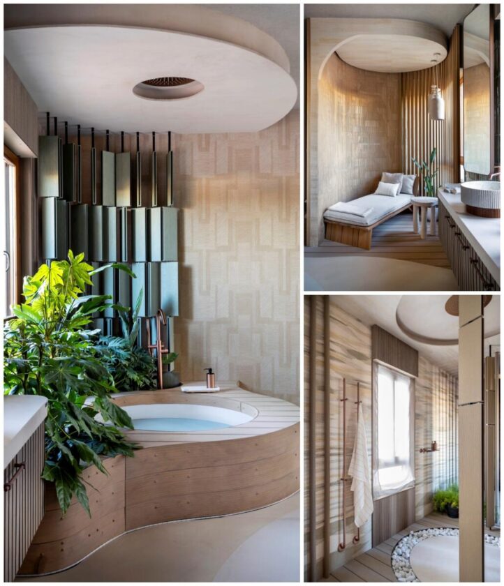 ARTE recubre con sus revestimientos las paredes del baño más wellness de Casa Decor 2026