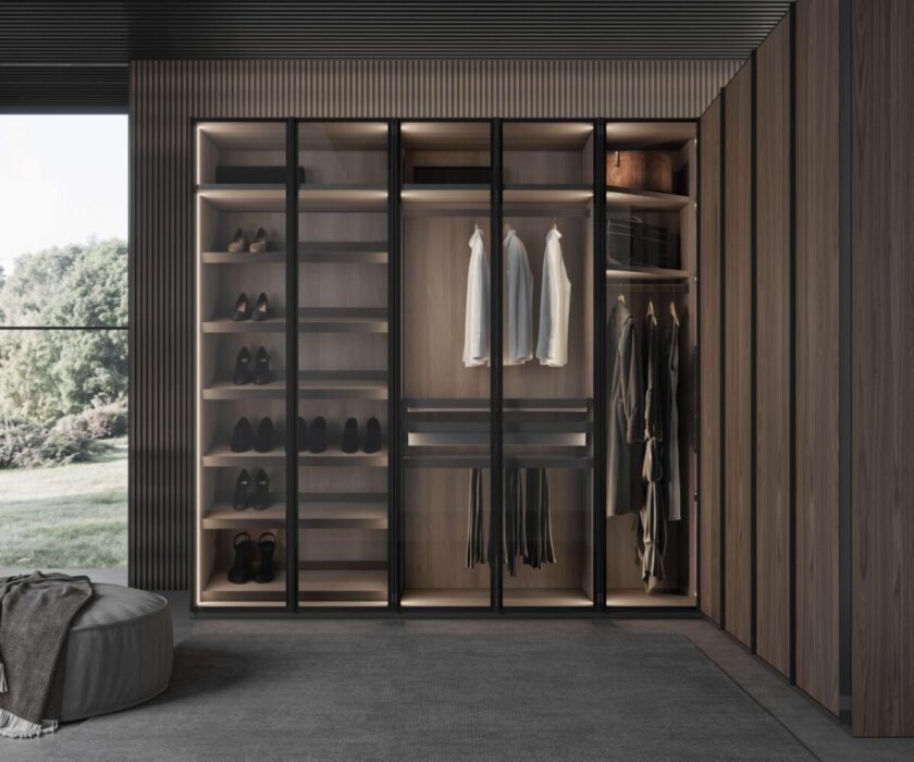 El armario como arquitectura doméstica: diseño, orden y personalización.